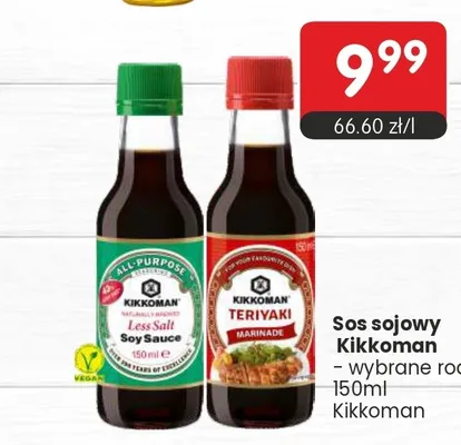 Sos sojowy Kikkoman Less Salt promocja w Market Point