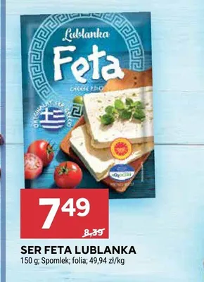 Ser Feta Lublanka promocja w Stokrotka