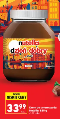Krem do smarowania Nutella promocja w Biedronka