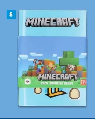 Zeszyt ćwiczeń A6 Minecraft promocja w Lidl