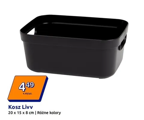 Kosz Livv promocja w Action