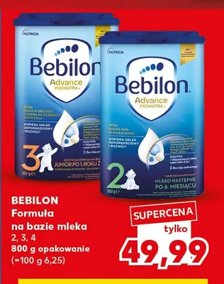 Formuła na bazie mleka Bebilon promocja w Kaufland
