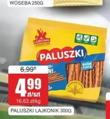 Paluszki Lajkonik promocja w Bingo