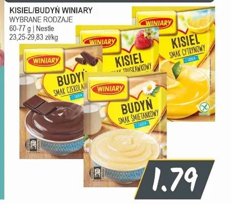 Kisiel/Budyń WINIARY promocja w Słoneczko