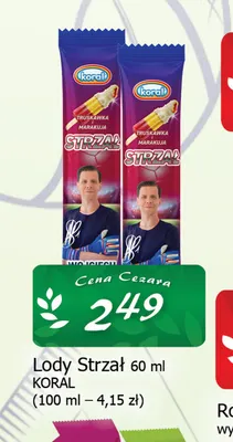 Lody Strzał promocja w CEZAR Delikatesy