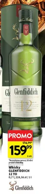 Whisky Glenfiddich 12 YO promocja w Intermarche