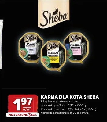 Karma dla kota Sheba promocja w Stokrotka