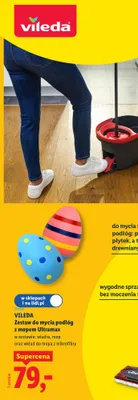 Zestaw do mycia podłóg z mopem Ultramax promocja w Lidl