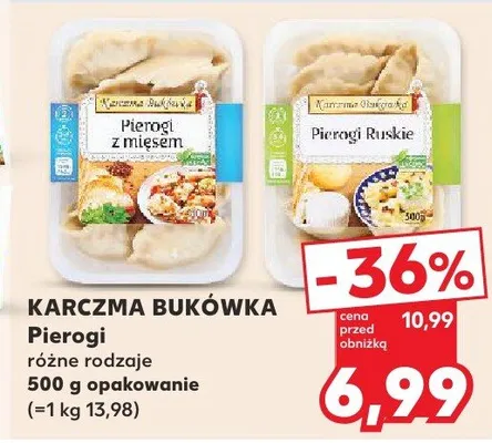 Pierogi Karczma Bukówka promocja w Kaufland