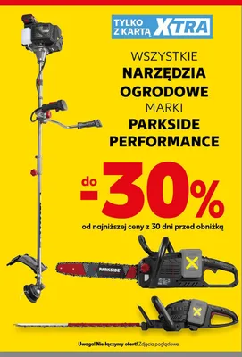 Narzędzia ogrodowe Parkside Performance promocja w Kaufland