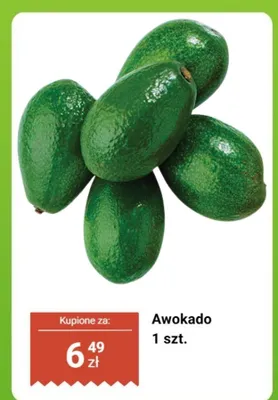 Awokado 1 szt. promocja w Biedronka