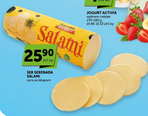 Ser żółty Serenada Salami promocja w Groszek