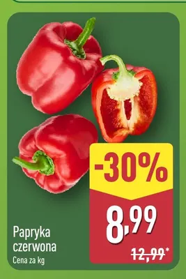 Papryka czerwona promocja w Aldi
