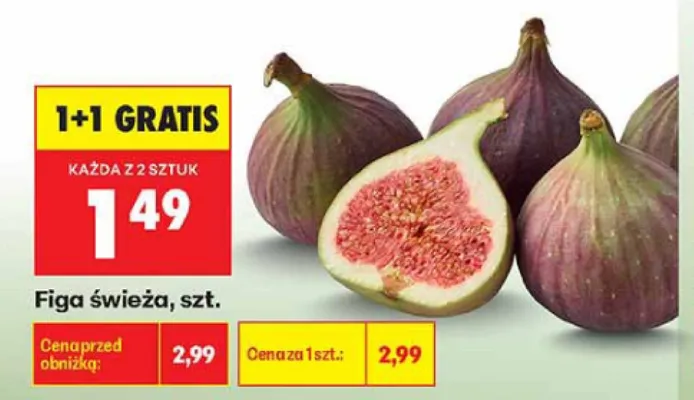 Figa świeża promocja w Biedronka
