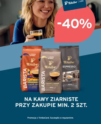 Kawa ziarnista Tchibo Barista Caffè Crema promocja w Tchibo