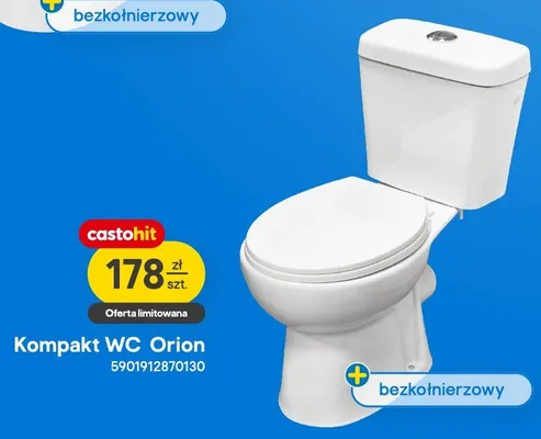 Kompakt WC Orion promocja w Castorama