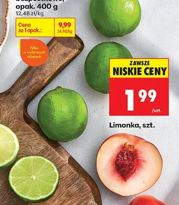 Limonka sztuka promocja w Biedronka