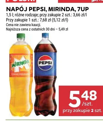 Napój Oranżada Hellena czerwona promocja w Stokrotka