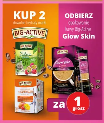 Kawa rozpuszczalna Big-Active Glow Skin promocja w Carrefour