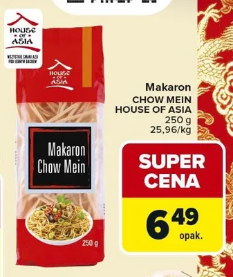 Makaron chow mein promocja w Carrefour Market