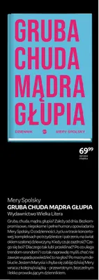 Książka Gruba chuda mądra głupia Mery Spolsky oprawa miękka promocja w Empik