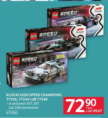 Klocki LEGO Speed Champions 77248 promocja w Selgros