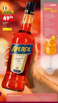 Aperitivo Aperol promocja w Biedronka
