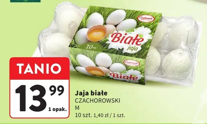 Jaja białe promocja w Intermarche