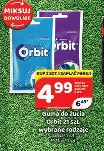 Guma do żucia Orbit promocja w Delfin