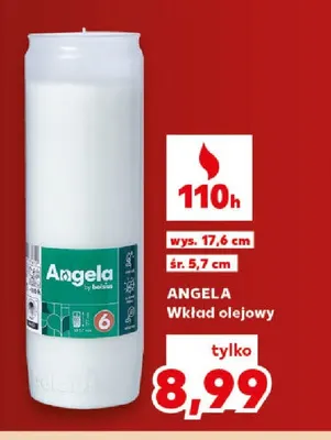 Wkład olejowy Angela promocja w Kaufland