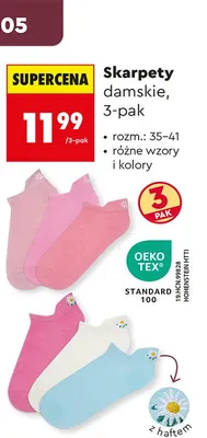 Skarpety damskie promocja w Biedronka