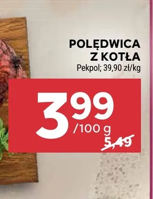 Polędwica z kotła Pekpol promocja w Stokrotka