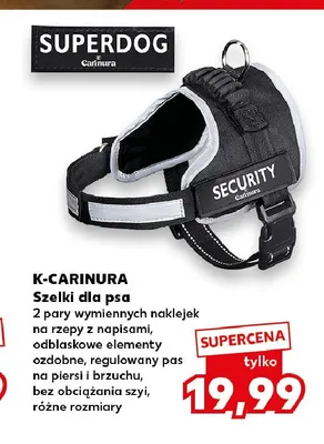 Szelki dla psa K-Carinura promocja w Kaufland