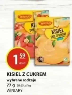 Kisiel z cukrem wybrane rodzaje promocja w Zielony Koszyk