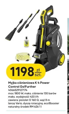 Myjka ciśnieniowa Kärcher K 4 Power Control Go!Further promocja w Castorama