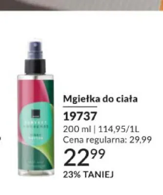 Mgiełka do ciała Perfecta Senses Figa i Matcha promocja w AVON