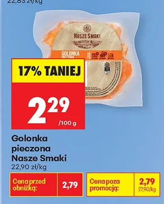 Golonka pieczona promocja w Biedronka