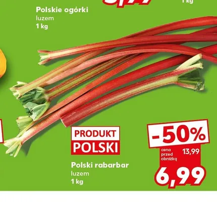 Rabarbar polski promocja w Kaufland