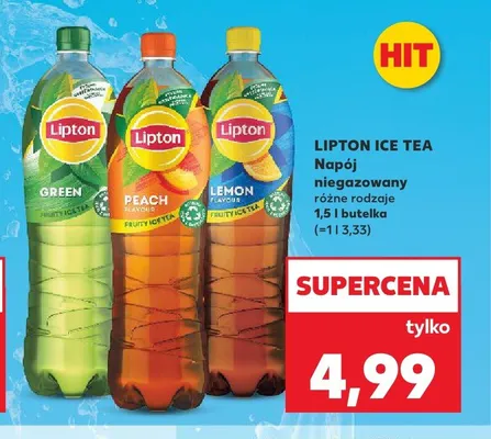 Napój niegazowany Lipton Ice Tea Lemon promocja w Kaufland
