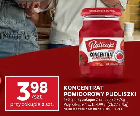 Koncentrat pomidorowy promocja w Stokrotka