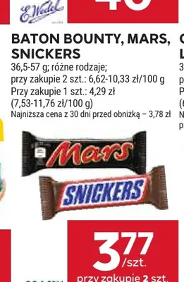 Baton Bounty promocja w Stokrotka