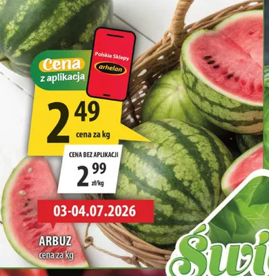 Arbuz promocja w Arhelan