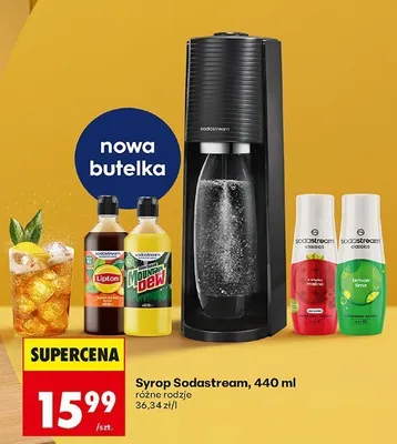 Syrop Sodastream Classics Lemon Lime promocja w Biedronka