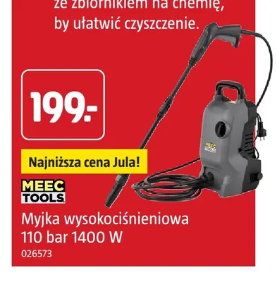Myjka wysokociśnieniowa Meec Tools promocja w Jula