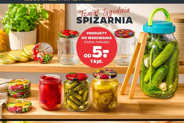 Produkty do wekowania promocja w Netto