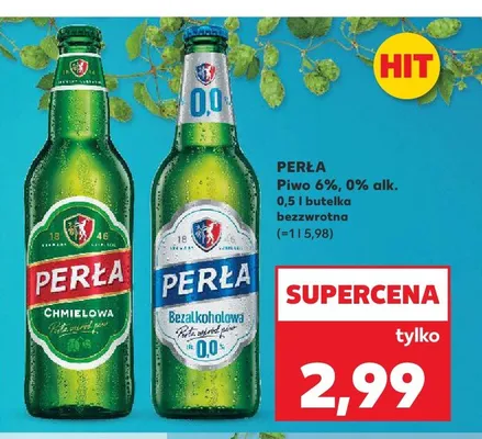 Piwo Perła promocja w Kaufland