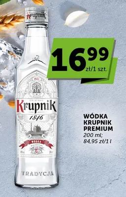 Wódka Krupnik Premium promocja w Euro Sklep