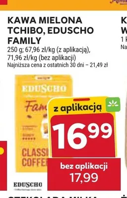 Kawa mielona Eduscho Family promocja w Stokrotka