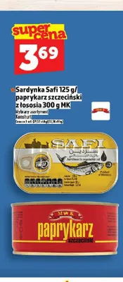 Sardynka Safi promocja w TOPAZ