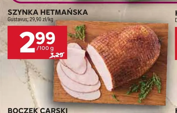 Szynka Hetmańska Gustavus promocja w Stokrotka